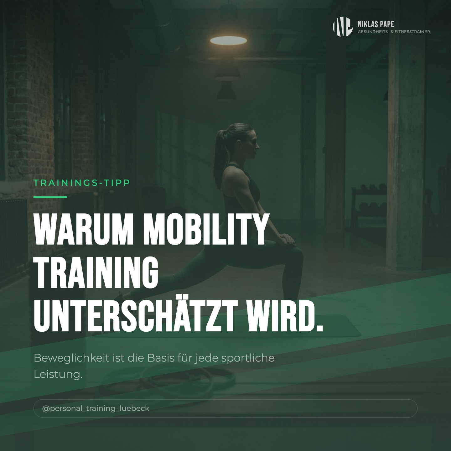 Mobility Training — das unterschätzteste Tool für deinen Fortschritt. 🔥